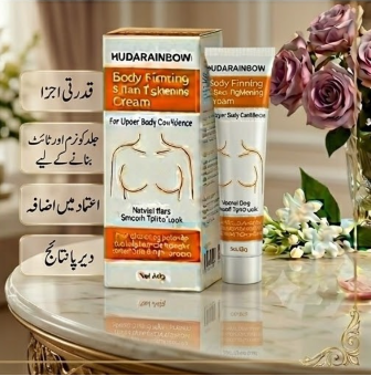 HUDARAINBOW Upper Body Firming Cream for Smoother, Toned-Looking Skin