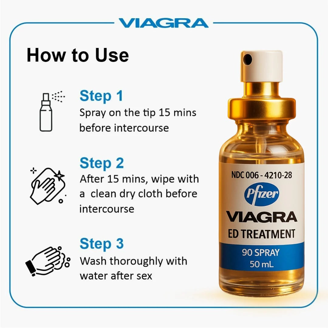 Viagra Delay Spray for Men (30ml) – Fast Acting Long Duration Formula